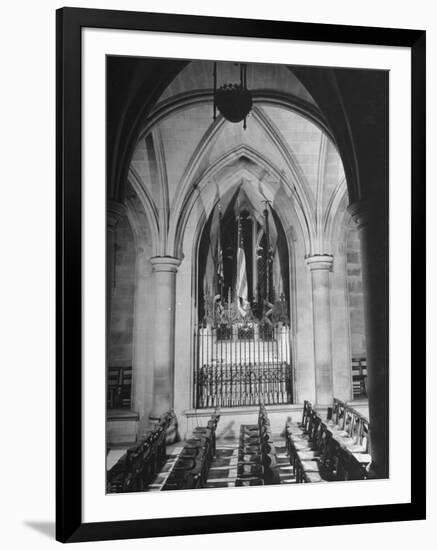 Woodrow Wilson's Tomb in the National Cathedral-Myron Davis-Framed Photographic Print