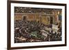 Woodrow Wilson Speaking to Congress in July Nineteen Eighteen-null-Framed Giclee Print