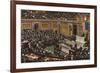 Woodrow Wilson Speaking to Congress in July Nineteen Eighteen-null-Framed Giclee Print