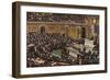 Woodrow Wilson Speaking to Congress in July Nineteen Eighteen-null-Framed Giclee Print