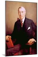 Woodrow Wilson, U.S. President-null-Mounted Art Print