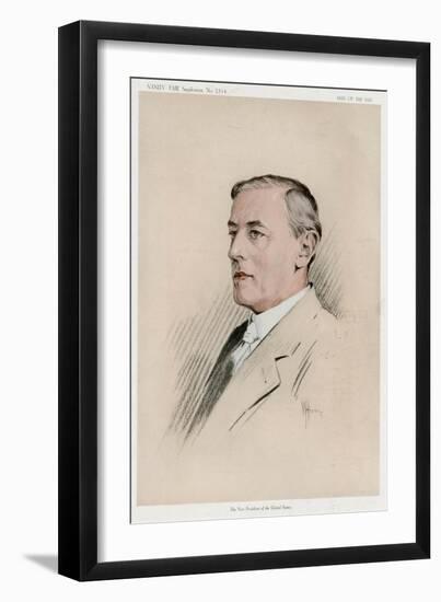 Woodrow Wilson, VFair 12-Wallace Hester-Framed Art Print