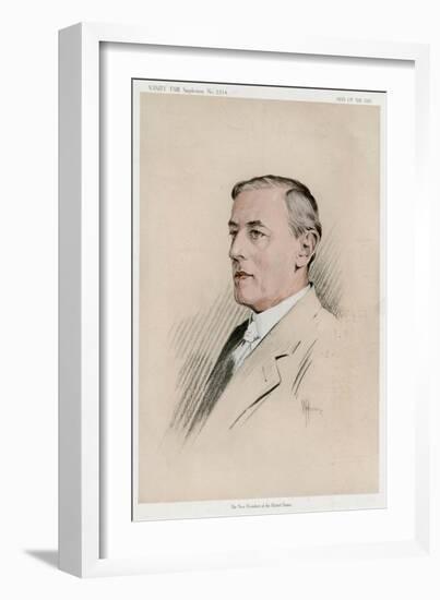 Woodrow Wilson, VFair 12-Wallace Hester-Framed Art Print