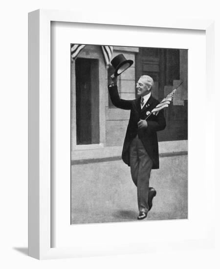 Woodrow Wilson-null-Framed Art Print