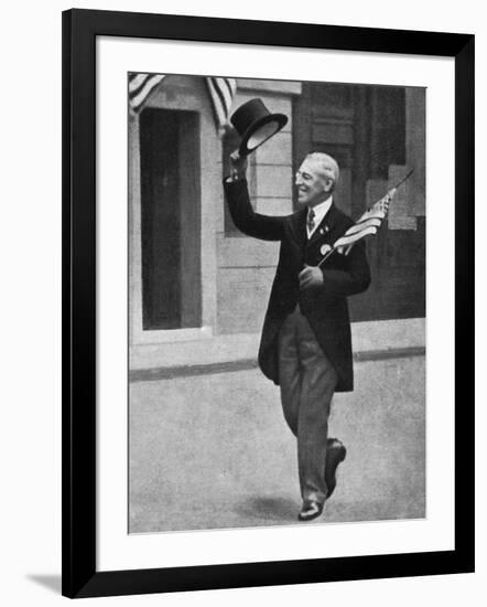 Woodrow Wilson-null-Framed Art Print