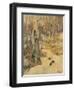 Woods Covered with Snow, 19th Century-Frits Thaulow-Framed Giclee Print