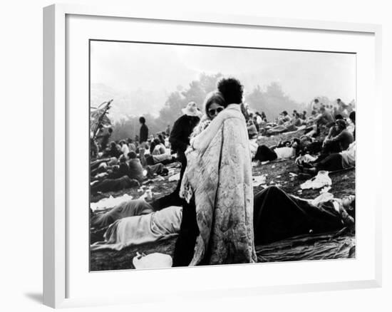 Woodstock, 1970-null-Framed Photo