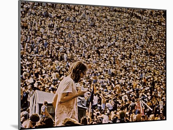 Woodstock, 1970-null-Mounted Photo