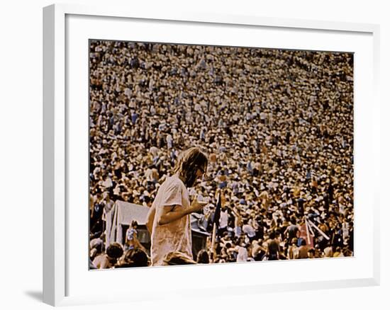 Woodstock, 1970-null-Framed Photo