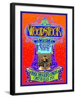 Woodstock 45th Anniversary-Bob Masse-Framed Art Print