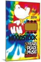 Woodstock - 50th Anniversary-null-Mounted Standard Poster