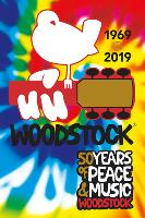 Woodstock - 50th Anniversary-null-Lamina Framed Poster