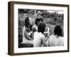 Woodstock, Festival Goers, 1970-null-Framed Photo