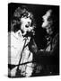 Woodstock, from Left: Graham Nash, David Crosby, 1970-null-Stretched Canvas