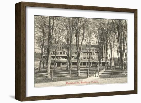 Woodstock Inn, Woodstock, Vermont-null-Framed Art Print