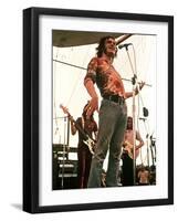 Woodstock, Joe Cocker, 1970-null-Framed Photo