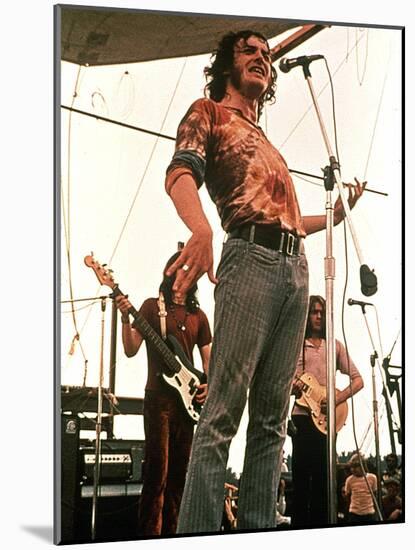 Woodstock, Joe Cocker, 1970-null-Mounted Photo