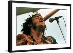 Woodstock, Joe Cocker, 1970-null-Framed Photo