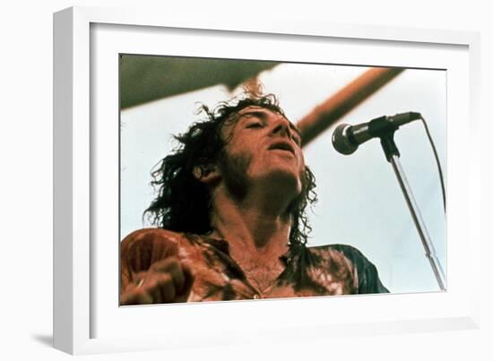 Woodstock, Joe Cocker, 1970-null-Framed Premium Photographic Print