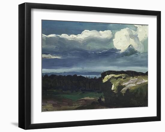 Woodstock Landscape-George Wesley Bellows-Framed Giclee Print