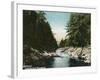 Woodstock, Vermont, View of Queeche Gulf-Lantern Press-Framed Art Print