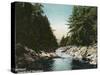 Woodstock, Vermont, View of Queeche Gulf-Lantern Press-Stretched Canvas