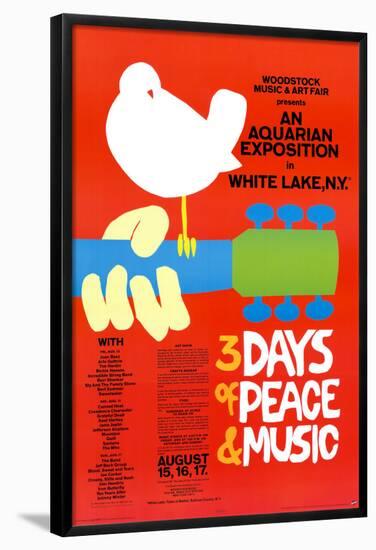 Woodstock-null-Framed Poster