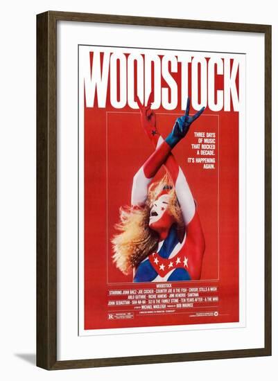 Woodstock-null-Framed Art Print