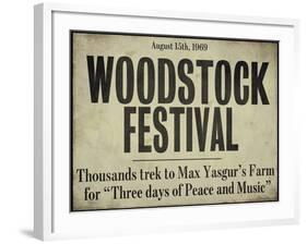 Woodstock-null-Framed Premium Giclee Print