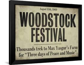 Woodstock-null-Framed Giclee Print