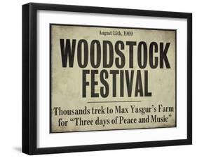 Woodstock-null-Framed Premium Giclee Print