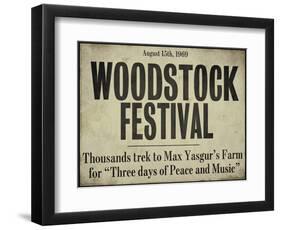 Woodstock-null-Framed Giclee Print