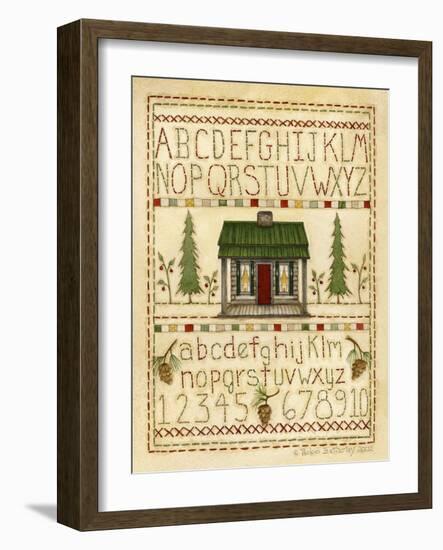 Woodsy Sampler-Robin Betterley-Framed Giclee Print