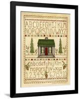 Woodsy Sampler-Robin Betterley-Framed Giclee Print