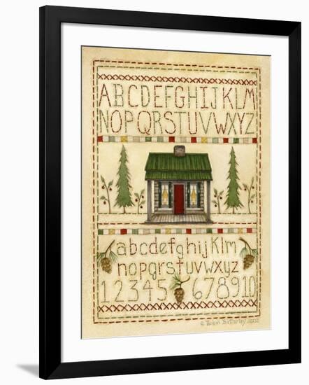 Woodsy Sampler-Robin Betterley-Framed Giclee Print