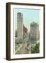 Woodward Avenue, Detroit, Michigan-null-Framed Art Print