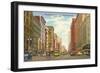 Woodward Avenue, Detroit, Michigan-null-Framed Art Print