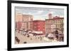 Woodward Avenue, Detroit, Michigan-null-Framed Premium Giclee Print