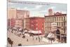 Woodward Avenue, Detroit, Michigan-null-Mounted Premium Giclee Print