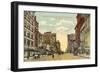 Woodward Avenue, Detroit, Michigan-null-Framed Art Print