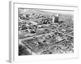 Woodward Oklahoma Tornado Damage-null-Framed Photographic Print