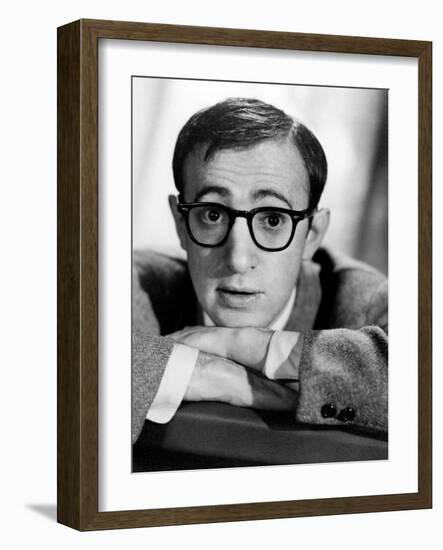 Woody Allen, 1965-null-Framed Photographic Print