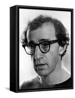 WOODY ALLEN, 1979- 1980 (b/w photo)-null-Framed Stretched Canvas