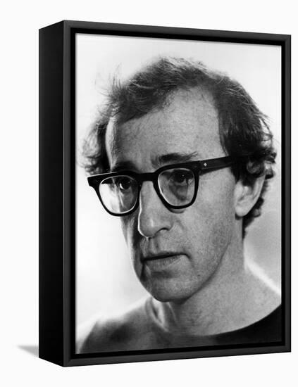 WOODY ALLEN, 1979- 1980 (b/w photo)-null-Framed Stretched Canvas