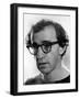 WOODY ALLEN, 1979- 1980 (b/w photo)-null-Framed Photo