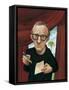 Woody Allen, 1999 (Acrylic on Illustration Board)-Anita Kunz-Framed Stretched Canvas