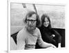 Woody Allen and Diane Keaton SLEEPERS, 1973 directed by Woody Allen (b/w photo)-null-Framed Photo