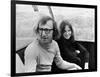 Woody Allen and Diane Keaton SLEEPERS, 1973 directed by Woody Allen (b/w photo)-null-Framed Photo