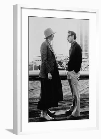 Woody Allen, Diane Keaton, Annie Hall, 1977-null-Framed Photographic Print