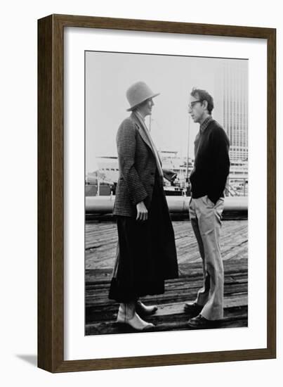 Woody Allen, Diane Keaton, Annie Hall, 1977-null-Framed Photographic Print